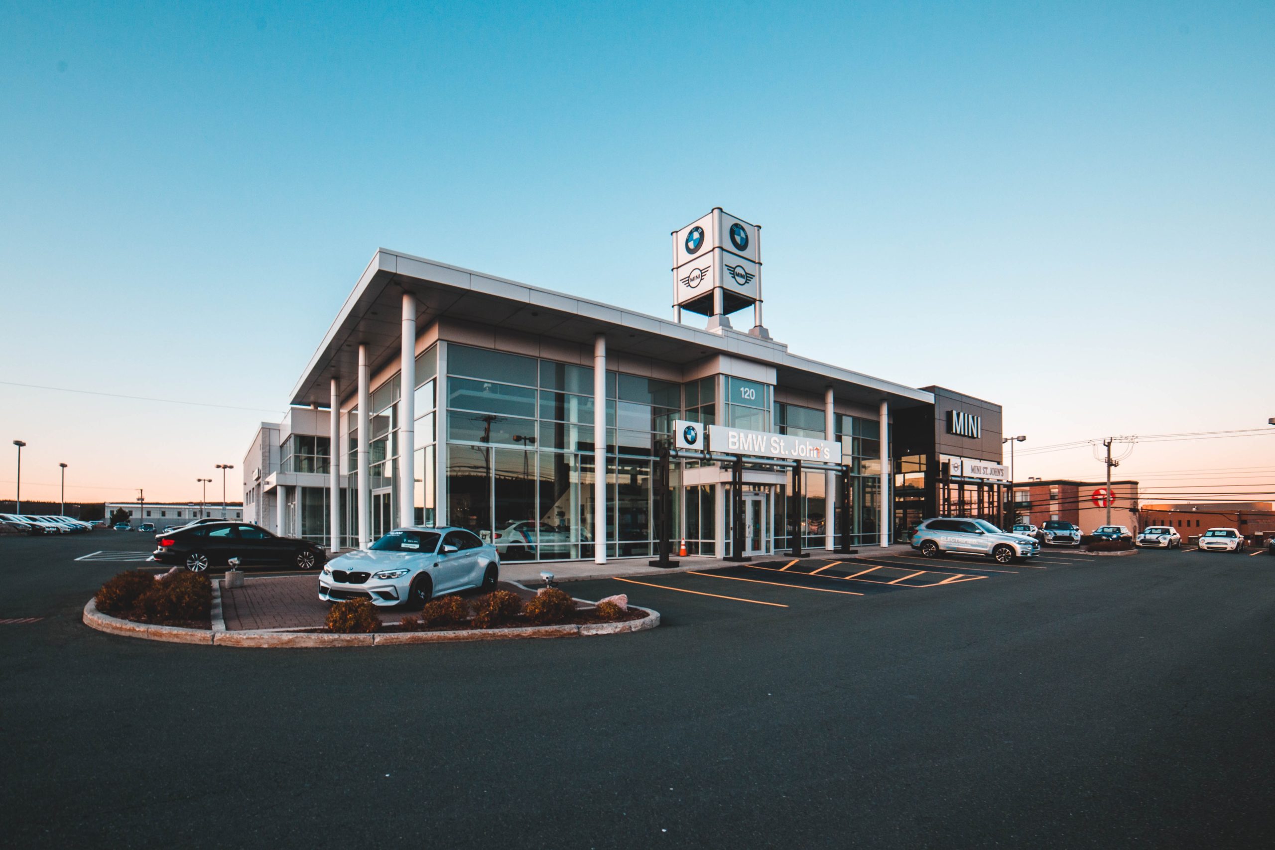 BMW car dealership